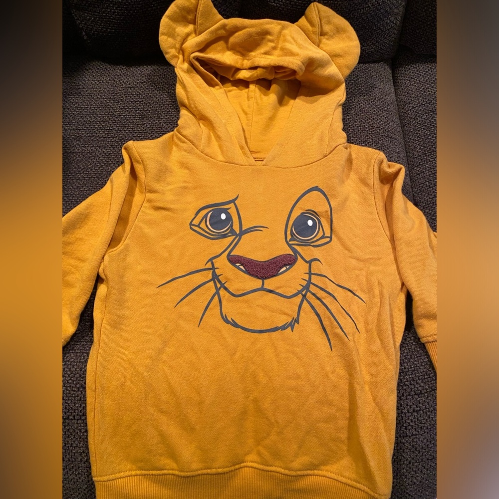 Disney lion king kids sweater size 5t